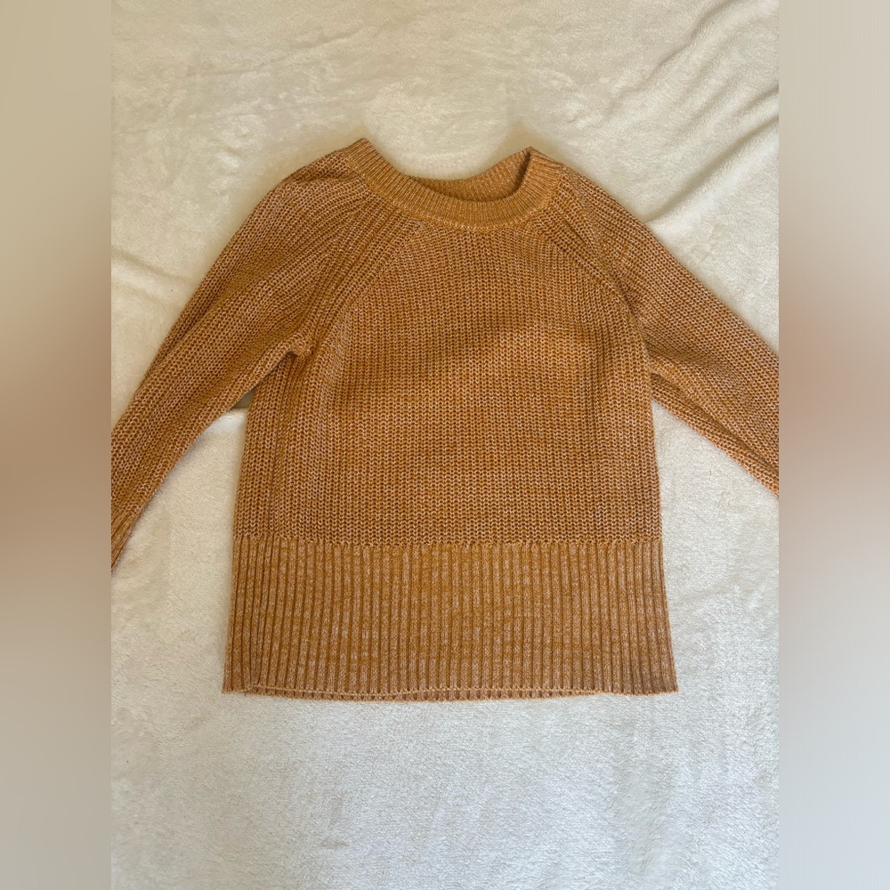 yellow Universal Threads sweater